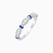 Diamond Half Eternity Band - Shahin Jewelry